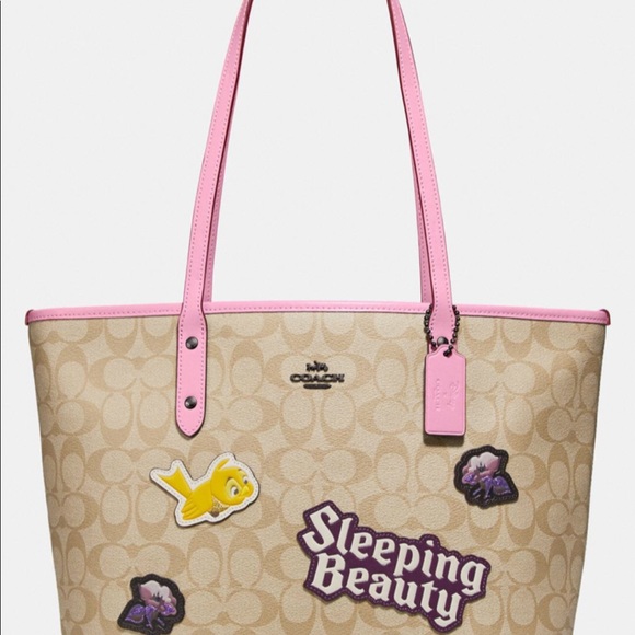sleeping beauty coach purse
